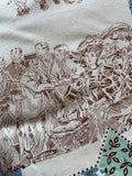1960s Olden Days Patchwork Novelty Cotton