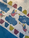 1950s-1960s Angels Novelty Border Print