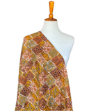 1960s Polynesian Tapa-Style Cotton