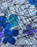 1950s Mid-Century Style Abstract Cotton