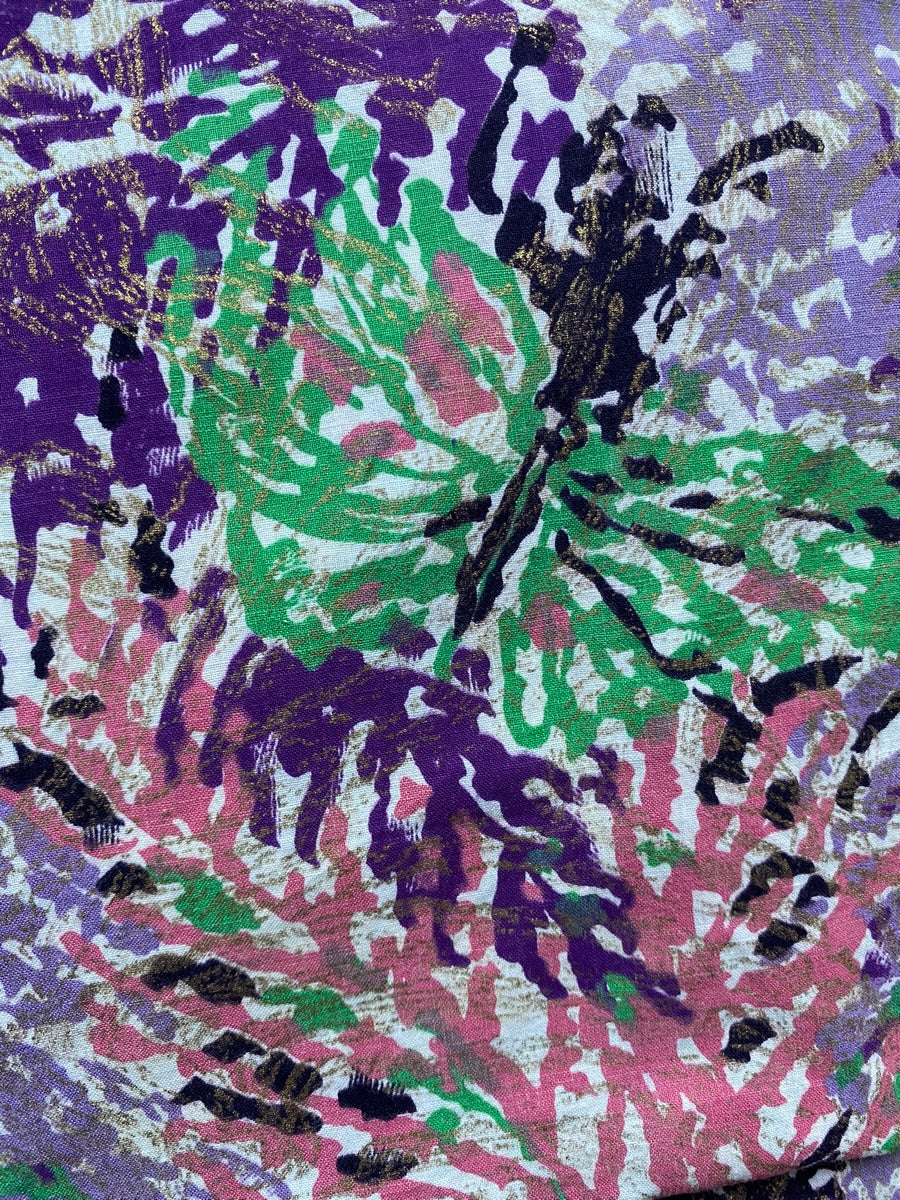 1950s/60s Butterfly Abstract Floral