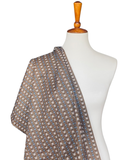 1950s Tyrolean Style Brown Floral