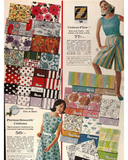 1960s Big Pink Floral Cotton