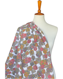 1950s-1960s Novelty Folksy Hearts Floral
