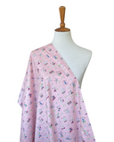 1940s Manhattan Tourism Novelty Print Cotton