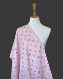 1940s Manhattan Tourism Novelty Print Cotton