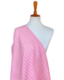 1950s/1960s Dotted Swiss Pink Gingham Cotton