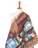 1960s John Wolf "Paris Garret" Novelty Border Print