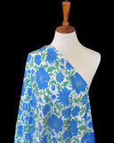 RESERVED 1960s Floral Thai Silk
