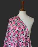 Late 1940s - Early 1950s Cotton Floral