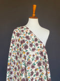1940s/1950s Painterly Floral Cotton