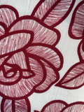 1950s Big, Bold Rose Print Cotton