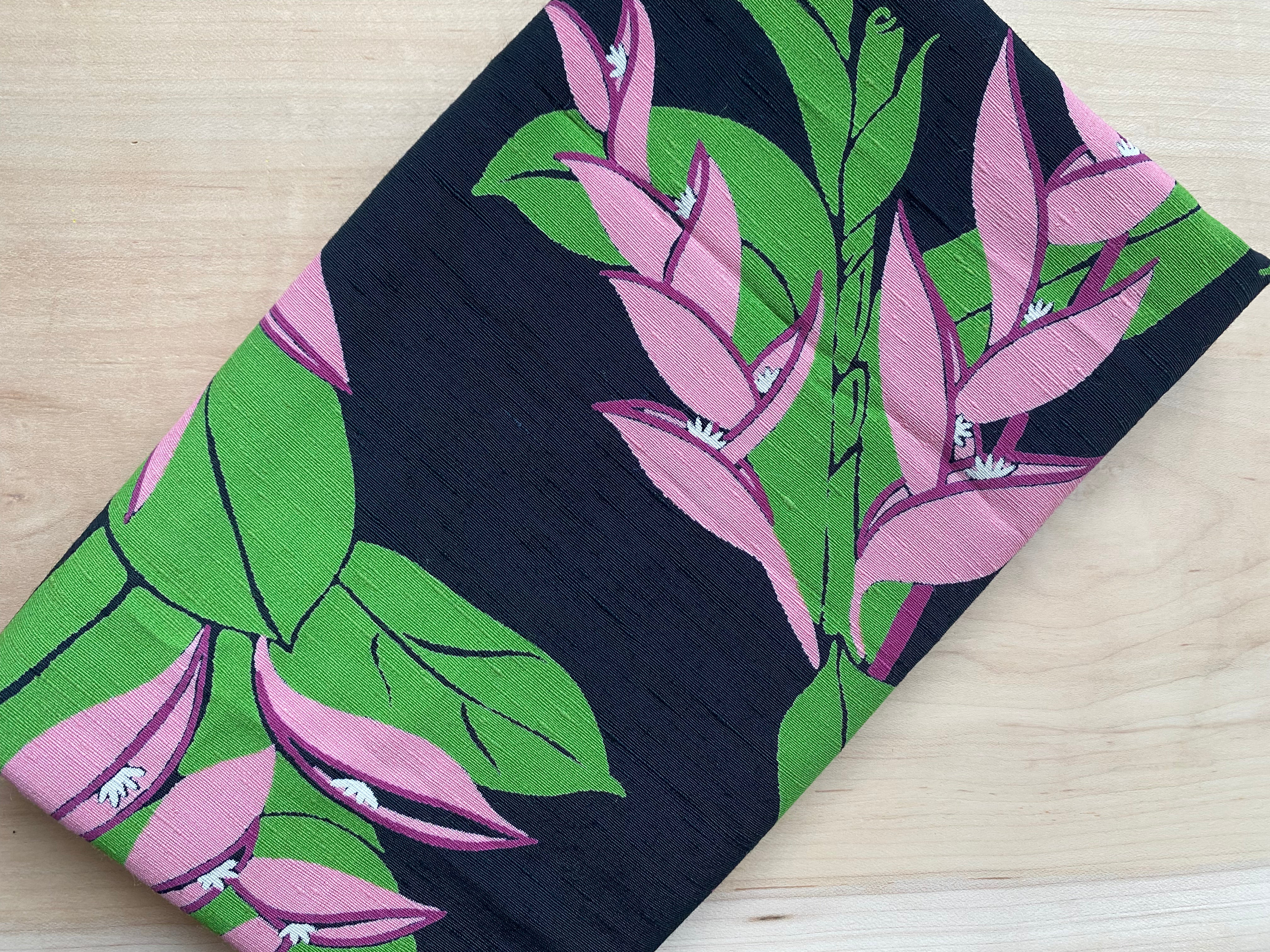 1940s/1950s Tropical Shantung Remnant