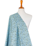 1950s Tyrolean Style Novelty Print