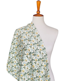 1950s Yellow Roses Cotton