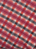 RESERVED 1930s-1940s Plaid Texture Cotton