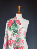 1940s Floral Rayon